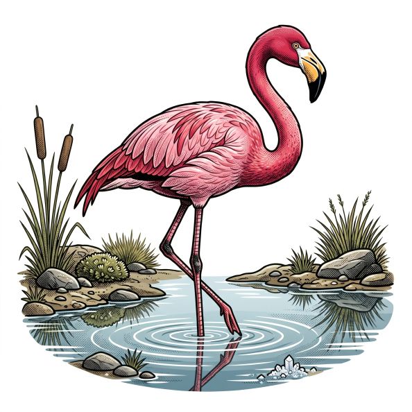 Andean Flamingo logo
